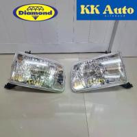 ราคา ไฟหน้าไทเกอร์ รุ่นแรก โคมไฟหน้า (ไม่ใช่ D4D) TOYOTA HILUX TIGER ปี 1999-2001 ยี่ห้อตราเพชร Diamond (1734001133401245246)