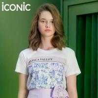 ราคา iCONiC PURPLE VALLEY T-SHIRT #6602 เสื้อยืด ลาย หมูบ้าน สีม่วง (1730995714326038688)