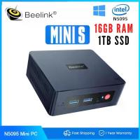 ราคา Mini S Windows PC, Beelink, RAM 16GB, SSD 1TB, Intel N5095, Windows 11, คอมพิวเตอร์ขนาดเล็ก, เดสก์ท็อปขนาดเล็ก (1732488808999453807)