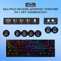ราคา OKER คีย์บอร์ดเกมมิ่ง K69 ขนาดเล็ก 5in1 KEYBOARD PRO LIMITED 61KEYTHREE MODES รองรับ FN + KEY COMBINATION สำหรับ Windows, macOS, และ iOS (1733062839563748927)