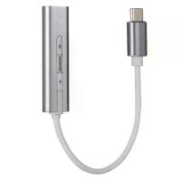 ราคา การ์ดเสียงสเตอริโอ Type C ภายนอก 3.5 มม. ตัวเมีย สำหรับ Windows 98SE/ME/2000/XP/Server 2003/Vista สีเทา (1733000737658603489)