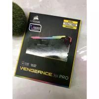ราคา 16GB (8GBx2) DDR4/2666 RAM PC (แรมพีซี) CORSAIR VENGEANCE RGB PRO ไฟติดครบ black ประกัน lifetime (1734433049576899823)