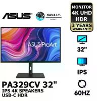 ราคา ASUS PA329CV 32" MONITOR PROART IPS 4K SPEAKERS USB-C HDR รับประกันศูนย์ไทย 2ปี (1730050699213572240)