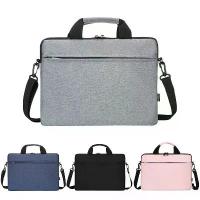 ราคา กระเป๋าใส่โน๊ตบุ๊ค เคสแขนเสื้อ กระเป๋าคลุมโน๊ตบุ๊ค บางเฉียบ กระเป๋าสะพายไหล่ เหมาะสำหรับ Lenovo, HP, Dell, Asus, Samsung, มีให้เลือก 13.3, 14, 15.6 นิ้ว (1732704628548339471)