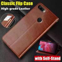 ราคา เคสหนังแท้, สไตล์วินเทจ, กระเป๋าสตางค์เรียบง่าย, เคสป้องกันแบบพับได้, พร้อมขาตั้งและฝาครอบใส่การ์ด, สำหรับ ASUS Zenfone Max Plus (M1) ZB570TL X018D X018DC (1732899048913274859)