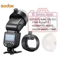 ราคา Godox AK-R11 Dome Diffuser V1 TT600 TT685 V860 Canon 580 600ex S-R2 Adapter แฟลชเหลี่ยมให้เป็นหัวกลม คําแนะนําผลิตภัณฑ์ใหม่ของเดือนนี้ (1733217078424208662)