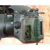 ราคา จัดส่งเฉพาะจุด อะไหล่กล้อง Canon 600D 650D 700D Rebel T3i Rebel T4i Rebel T5i Kiss X5 Kiss X6i Kiss X7i ยาง USB Canon (1734192920483235237)