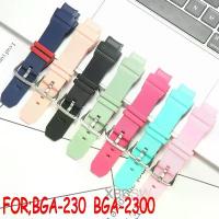 ราคา สายนาฬิกาเรซิน, เหมาะสำหรับ Casio Baby-g BGA-230 BGA-2300, สายสำรองสำหรับผู้ชาย, กันน้ำ, อุปกรณ์เสริมนาฬิกา (1732973791651727115)