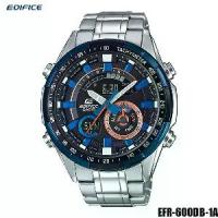 ราคา Casio Edifice นาฬิกาข้อมือผู้ชาย สายสแตนเลส รุ่น ERA-600DB-1A (1734441291635328152)