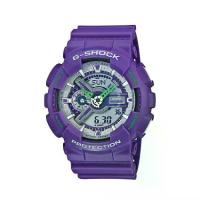 ราคา Casio G-Shock นาฬิกาข้อมือผู้ชาย สีม่วง สายเรซิน รุ่น GA-110DN-6A (1734441286773343384)