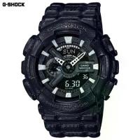 ราคา Casio G-Shock Limited Black Texture Series นาฬิกาผู้ชาย สายเรซิ่น รุ่น GA-110BT-1A (1734440870090933400)