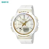 ราคา Casio Baby-G นาฬิกาข้อมือผู้หญิง สายเรซิ่น รุ่น BGS-100GS-7A (1734441336808572056)