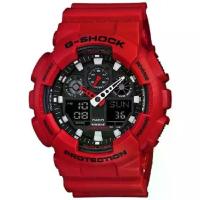 ราคา Casio G-SHOCK รุ่น GA-100B-4 (สีแดง) (1734441195117315224)