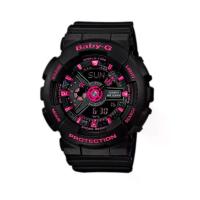 ราคา CASIO รุ่น BABY-G BA-111-1ADR BA-111-1AD BA-111-1A BA-111-1 BA-111 สีดำ ชมพู สินค้าใหม่ ของแท้ รับประกันศูนย์ CMG 1 ปี (1733109576684439442)