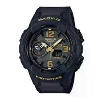 ราคา CASIO รุ่น BABY-G BGA-230-1BDR BGA-230-1B BGA-230 BGA-230-1 BGA-230 สินค้าใหม่ ของแท้ รับประกันศูนย์ CMG 1 ปี สีดำ ทอง (1733110810068879250)