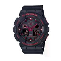 ราคา CASIO รุ่น G-SHOCK GA-100BNR-1ADR GA-100BNR-1A GA-100BNR-1 GA-100 สินค้าใหม่ ของแท้ รับประกันศูนย์ CMG 1 ปี สีดำ แดง (1733111640972429202)
