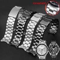 ราคา สายรัดข้อมือโลหะทรงโค้งสำหรับนาฬิกา รุ่น Arka เหมาะกับ Seiko, Timex, Warganegara, Casio ขนาด 20 มม., 22 มม., 24 มม. สายสแตนเลสสตีล แบบด้าน สายโซ่ (1734360880896771731)