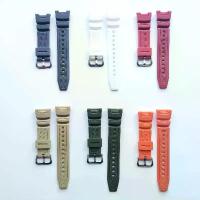 ราคา สายนาฬิกา วัสดุยาง เหมาะสำหรับ Casio G-shock Sgw-100 สีเขียว สีขาว สีแดง และสีส้ม สายรัดข้อมือ SGW100 (1732842799391672075)