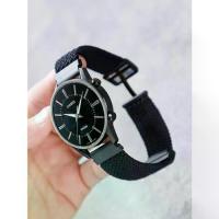 ราคา Men's woven nylon watch strap with magnetic clasp, replacement accessory for Tissot, DW, Huawei, Casio, Mido, Tianwang (1734335455025333419)