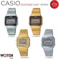 ราคา Casio Standard นาฬิกาข้อมือผู้หญิง สายสแตนเลส รุ่น A700W-1 A700WG-9 A700WM-7 A700WMG-9 A700WMG-9A (1734440789272855704)