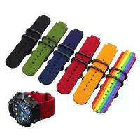 ราคา สายนาฬิกาข้อมือ ผ้าแคนวาส ไนล่อน 16 มม. ดัดแปลง สําหรับ Casio G-SHOCK GM-110 GM-2100 GA-900 GA-100 ขายดี (1734143943575111626)