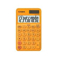 ราคา Casio Calculator เครื่องคิดเลข คาสิโอ รุ่น SL-310UC-RG แบบสีสัน ขนาดพกพา 10 หลัก สีส้ม (1730855702299052681)