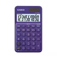 ราคา Casio Calculator เครื่องคิดเลข คาสิโอ รุ่น SL-310UC-PL แบบสีสัน ขนาดพกพา 10 หลัก สีม่วง (1730855686432590473)