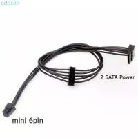 ราคา edok88 ขายร้อน Cable Mini 6 Pin To 2 SATA Power Supply Cable For Dell Vostro 3070 3670 3967 3977 3980 (1732830482086135374)