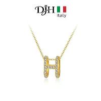 ราคา สร้อยคอจี้ตัวอักษร H ชุบทองหนาสามชั้น 24k เครื่องประดับหรูหรา DJH อิตาลี สร้อยคอคล้องกระดูกไหปลาร้าสไตล์ใหม่หรูหราน้ำหนักเบา ของขวัญวันเกิดสำหรับผู้หญิง (1733799072120931784)