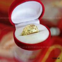 ราคา แหวนททองลายตัดจิกหน้าใหญ่ รหัส 1848-M สินค้าแนะนำ (1733842273097647655)