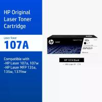 ราคา [ส่งด่วน] ตลับหมึก HP 107A หมึกปริ้นเตอร์เลเซอร์ สีดำ Original LaserJet Toner Cartridge (1730439901838150038)