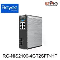 ราคา Ruijie Reyee RG-NIS2100-4GT2SFP-HP, 6-Port Cloud Managed Industrial Switch, with 1 x PoE++ Port, 3 x PoE+ Ports, and 2 x SFP Uplink Ports (1732920963866331022)