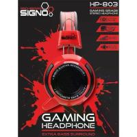 ราคา [ส่งฟรี] SIGNO หูฟัง Gaming Headphone รุ่น HP-803 (Red) (1733108649778579256)
