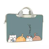 ราคา กระเป๋าใส่โน๊ตบุ๊ค อเนกประสงค์ กระเป๋าลายการ์ตูน กันกระแทก เหมาะสำหรับ Macbook/HP/Lenovo/Acer มีขนาด 13/14/15/17 นิ้ว เคสใส่โน๊ตบุ๊ค (1732880246531392686)
