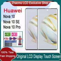 ราคา หน้าจอ LCD OLED, ต้นฉบับ Chen, สำหรับ Huawei Nova 10, Nova 10 SE, และ Nova 10 Pro, หน้าจอสัมผัส, พร้อมกรอบ, เปลี่ยน (1732822220883265397)