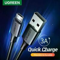 ราคา สาย Micro USB, Ugreen, 3A ชาร์จเร็ว, สายเคเบิลข้อมูล USB, เหมาะสำหรับการชาร์จโทรศัพท์มือถือ, สำหรับ Samsung, HTC, LG, Android Tablet, สาย USB (1730789060022208953)