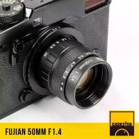 ราคา [จัดส่งทันที] Fujian 50mm f1.4 ✨ สำหรับกล้อง Mirrorless ( FUJI / OLYMPUS / SONY / PANASONIC / CANON / NIKON ) ( เลนส์หลังละลาย โบเก้หมุนวน เลนส์มือหมุน เลนส์ หน้าชัดหลังเบลอ เลนส (1733825665385727019)