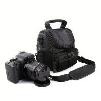 ราคา กระเป๋าเป้กล้อง อเนกประสงค์ เข้ากันได้กับ Nikon, Canon, Sony, Olympus, Panasonic, Samsung - เคสเดินทางไนลอนทรงบาง พร้อมช่องใส่ของหลายช่อง สายสะพายไหล่ปรับระดับได้ และกระเป๋าอุปกร (1731304800380094109)