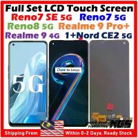 ราคา OLED ชุดเต็ม, หน้าจอสัมผัส LCD, เข้ากันได้กับ OPPO RENO 7 SE 5G, RENO 7 5G, RENO 8 5G, REALME 9 4G, Realme 9 Pro Plus, Oneplus NORD CE2 5G (1732268738343634837)