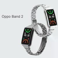 ราคา สายนาฬิกาข้อมือ สเตนเลส โลหะ แบบเปลี่ยน สําหรับ Oppo Band 2 Oppo Band2 Smart Band (1733666320964093742)