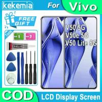 ราคา จอแสดงผล Kekemia, สำหรับ Vivo V50 5G, V50e 5G, V50 Lite 5G, หน้าจอสัมผัส LCD, เปลี่ยน (1731655665070671122)