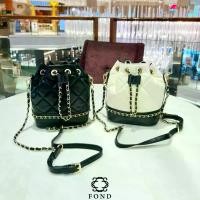 ราคา Fond กระเป๋า มีโค้ดลด30% bucket กระเป๋าสะพายข้าง ทรงขนมจีบ (1734003118845232834)