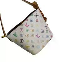 ราคา Fashion Design White Tricolor Handheld Bucket Bag High- (1733655737217680803)