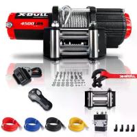 ราคา X-BULL Electric Winch 4500 LBS 12V Steel Cable ATV UTV Truck 4WD (1734182215287538856)