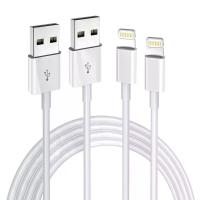 ราคา iPhone Charger Lightning Data Cable, 2-Pack Apple MFi Certified USB iPhone Fast Charging Cable, Data Sync Transmission Compatible with 13/12/11 Pro Max Xs X XR 8 7 6 5 S iPad iPo (1733954623232509683)