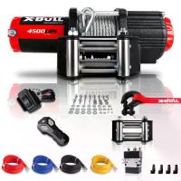 ราคา X-BULL Electric Winch 4500 LBS 12V Steel Cable ATV UTV Truck 4WD (1729866833557751808)