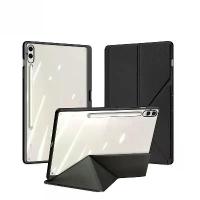 ราคา New for Samsung Tab S11 Tablet Case A11 Detachable Y Fold with Pen Slot Transparent Protective Cover (1733788912980559409)