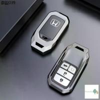 ราคา *สินค้าพร้อมส่ง* เคสกุญแจรถยนต์ Honda เคสกุญแจรีโมทรถยนต์ เคสกุญแจโลหะรีโมทรถยนต์ ฮอนด้า Car Key Case มาพร้อมพวงกุญแจ (1734392349976527933)