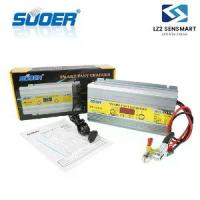 ราคา SUOER MH-12V10A MH-1240A Battery Charger รุ่นสลายซัลเฟต + ฟื้นฟูแบตเตอรี่ จั๊มสตาร์ทได้ เครื่องชาร์จแบตเตอรี่ (1734395067347600566)