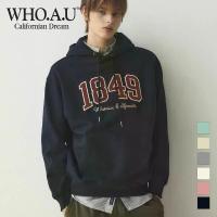 ราคา [WHO.A.U] ฮู้ดดี้ลายตัวอักษรขนาดใหญ่(แปรง)|WHMHE4T12U (1733467691057317800)